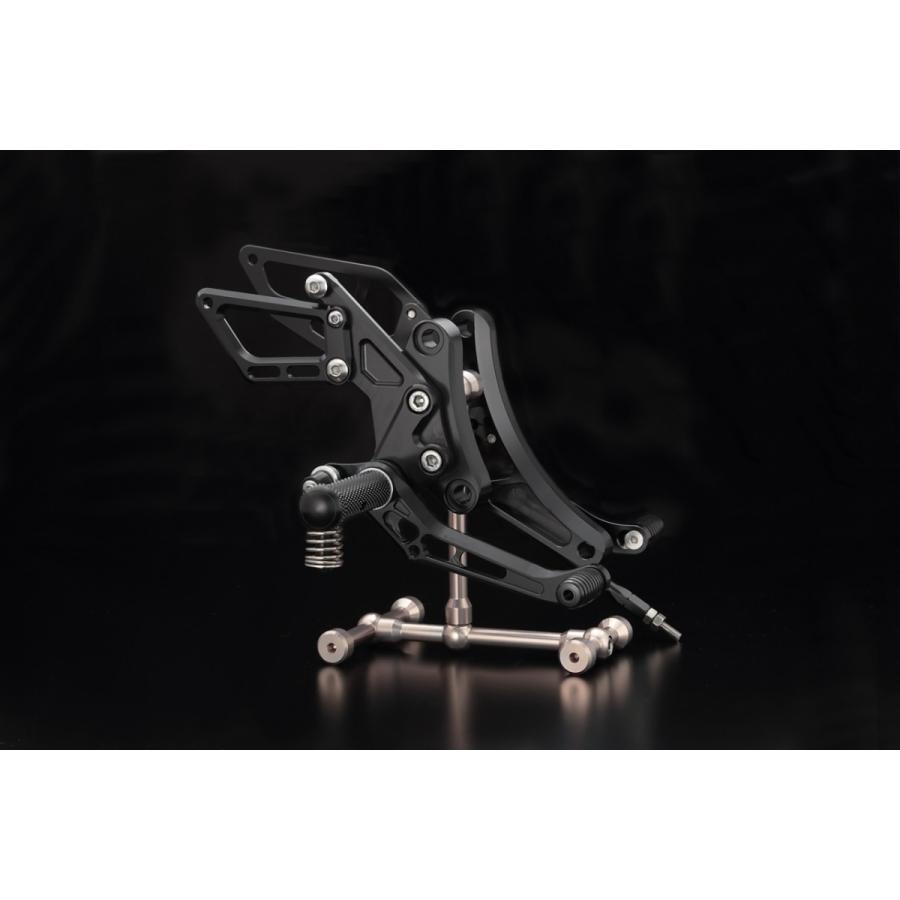 K-FACTORY ケイファクトリー ライディングステップ スーパーブラック ZEPHYR750 KAWASAKI カワサキ バックステップ ステップ 足回り