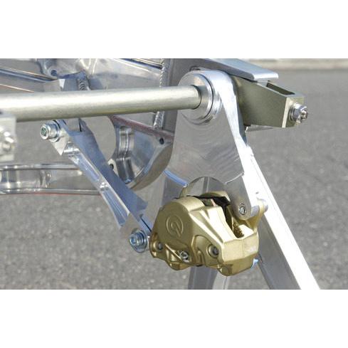 OVER RACING オーヴァー リアキャリパーサポート ブレンボ2P／カニ用 