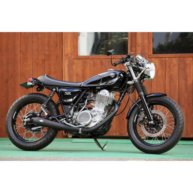 GOODS グッズ テーパードコーン スリップオンマフラー TAPERED CONE GOODS ESPECIALLY カラー：ブラック SR400 SR500 YAMAHA ヤマハ YAMAHA ヤマハ｜webike02｜03