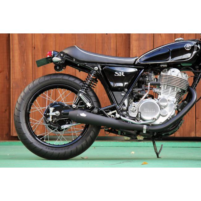 GOODS グッズ テーパードコーン スリップオンマフラー TAPERED CONE GOODS ESPECIALLY カラー：ブラック SR400 SR500 YAMAHA ヤマハ YAMAHA ヤマハ｜webike02｜04