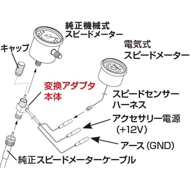 DAYTONA デイトナ 電気式スピードメーター変換アダプター ツインタイプ｜webike02｜03