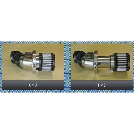 WirusWin ウイルズウィン サイレンサー型 エアクリーナーキット タイプ：ポッパータイプ シグナスX SR YAMAHA ヤマハ 吸気関連 エンジン_4