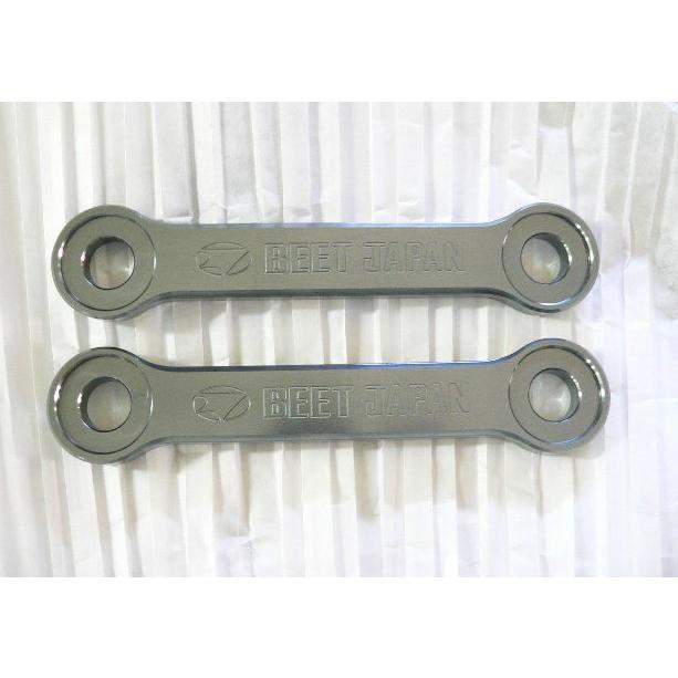 83%OFF!】 正規品 ビートジャパン 隼 ハヤブサ ローダウン リンクロッドキット BEET バイク NINJA ZX-14R ローダウン リンクロッドキット(ダークグレー) BEET(ビート)