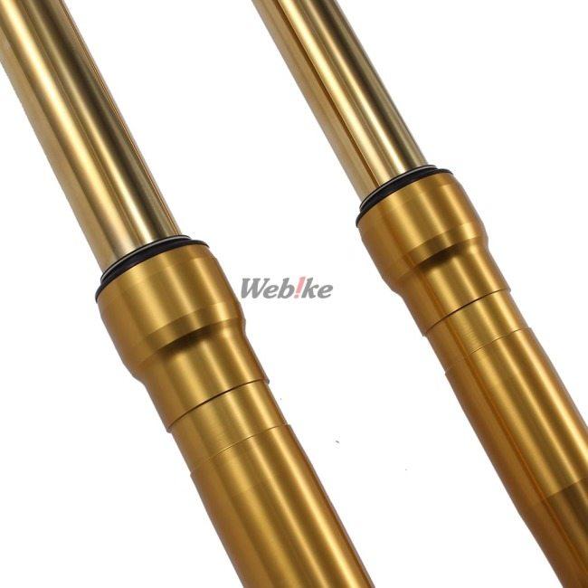 OHLINS オーリンズ 正立フロントフォーク RWU カラー：ゴールド