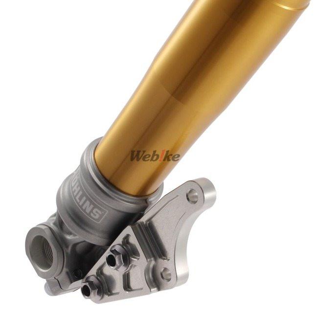 OHLINS オーリンズ 正立フロントフォーク RWU カラー：ゴールド
