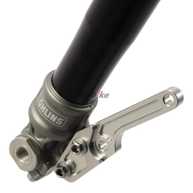 OHLINS オーリンズ 正立フロントフォーク RWU カラー：ブラック