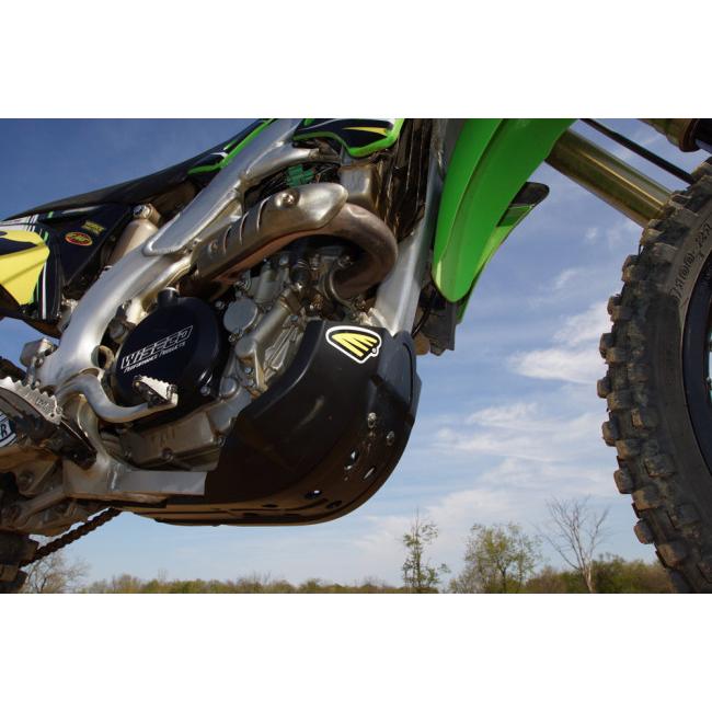 CYCRA サイクラ フルカバースキッドプレート カラー：ファクトリーグレー 2006-2008 KXF450 KAWASAKI カワサキ アンダーガード・スキッドプレート フレーム_3