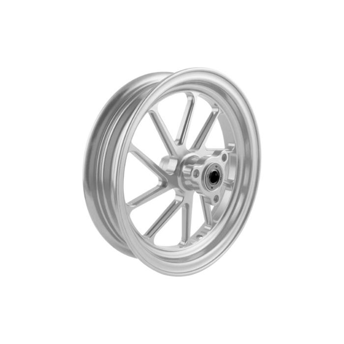NCY エヌシーワイ アルミ合金ホイール フロント用 2.15Jサイズ COLOR:BLUE M10 RS Z 100 JOG CUXI BASIC 50 PRO TYPE II 90 KAWASAKI カワサキ YAMAHA ヤマハ | ブランド登録なし