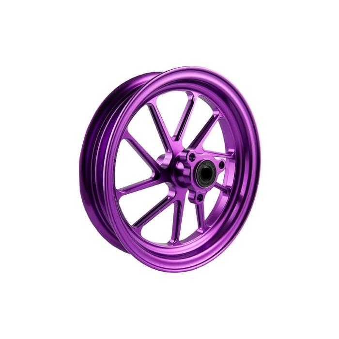 NCY エヌシーワイ アルミ合金ホイール フロント用 2.15Jサイズ COLOR:BLUE M10 RS Z 100 JOG CUXI BASIC 50 PRO TYPE II 90 KAWASAKI カワサキ YAMAHA ヤマハ | ブランド登録なし | 03