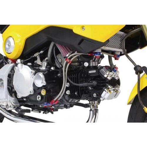 SP武川 SPタケガワ コンパクトクールキット スリムライン タイプ：4フィン5オイルライン グロム MSX125 SF HONDA ホンダ オイルクーラー 冷却関連 エンジン