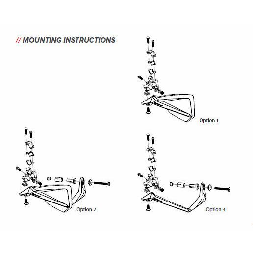 S.H.MonsterArts ゴジラ（2023） -1.0マイナスカラー POLISPORT ポリスポーツ ハンドガード アドベンチャー3 マウント