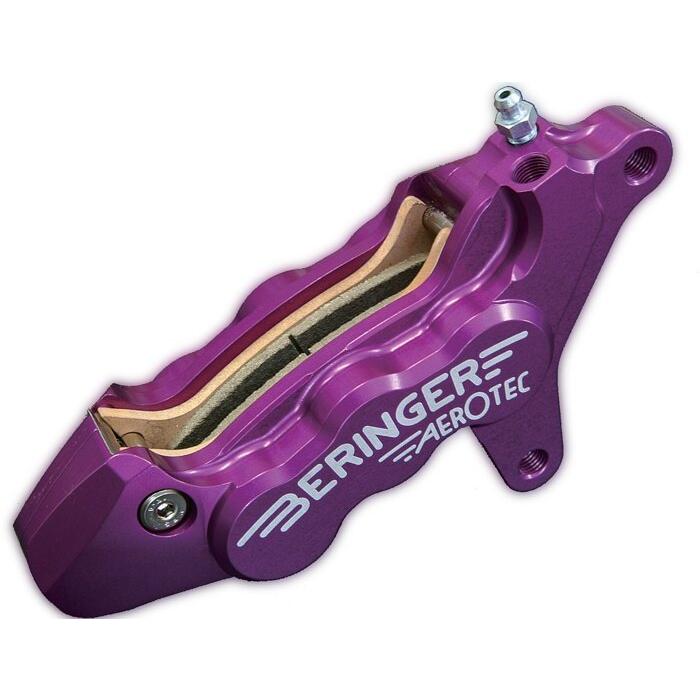 BERINGER レッド ブレーキキャリパー 6ポット左側 BERINGER レッド