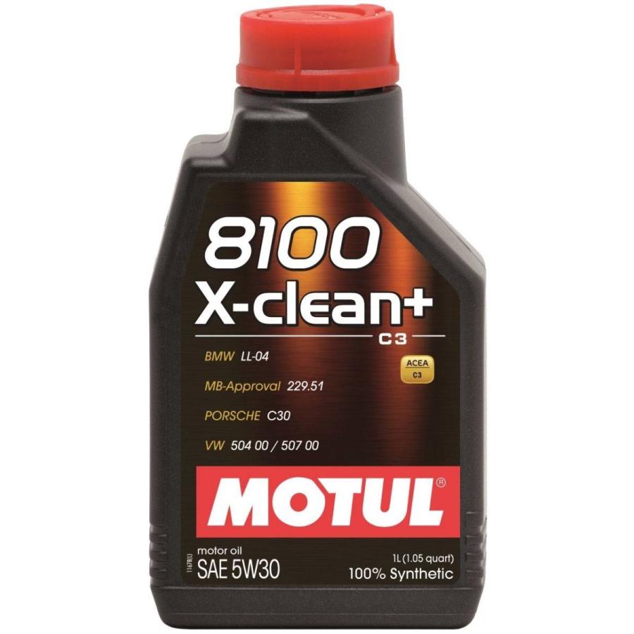 MOTUL（モチュール） 8100 X-clean+【5W30】【4サイクルオイル】 容量
