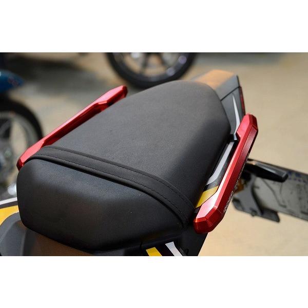 RIDEA リデア アルミ削り出しグラブバー カラー：チタン MT-07 YAMAHA