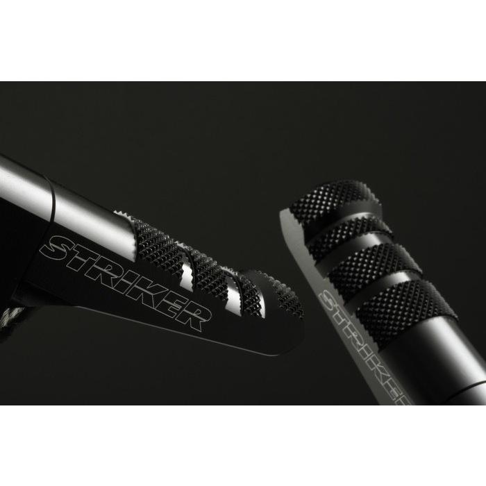 STRIKER ストライカー タンデムステップバー カラー：ブラックアルマイト仕様 GSX-R1000R GSX-S1000F GSX-S1000 GSX1300R隼 KATANA バンディット1250 ステップ | STRIKER | 01