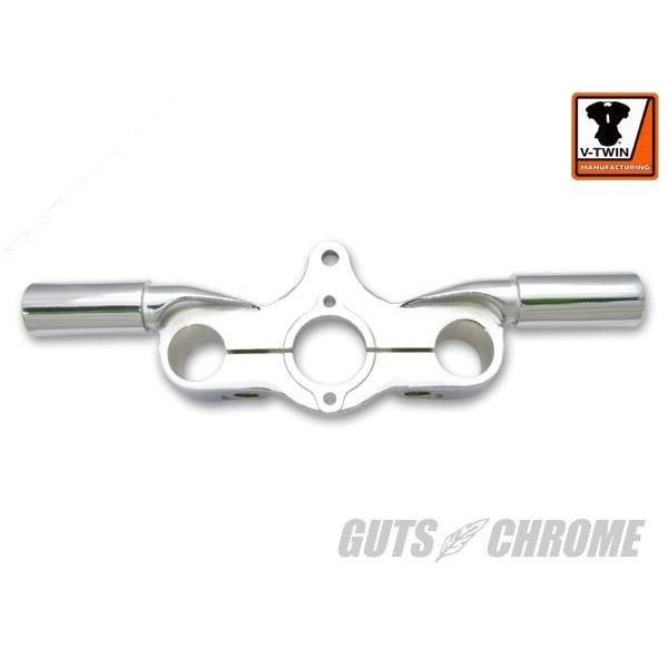 GUTS CHROME GUTS CHROME:ガッツクローム スプリンガーフォークトップティー インライン クローム ELFLWLULG(インラインスプリンガー装着車)