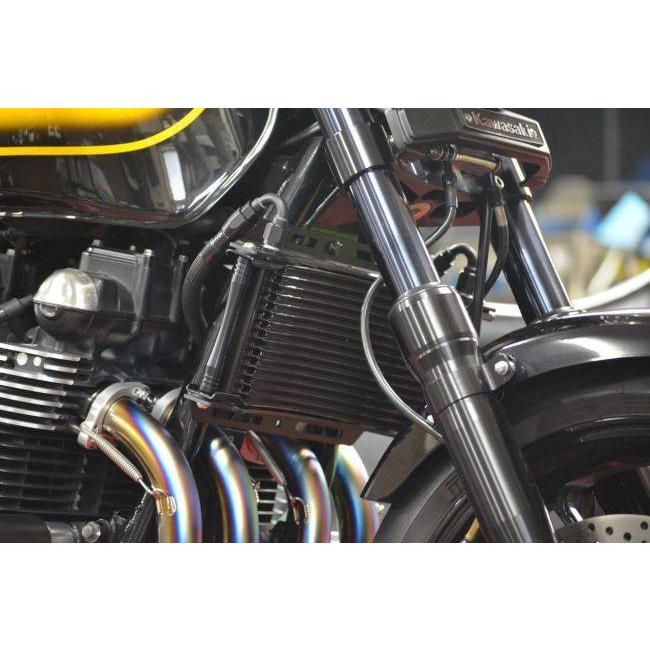 Bagus! バグース オイルクーラーキット オールブラック ZEP750 ZEPx KAWASAKI カワサキ オイルクーラー 冷却関連 エンジン_4