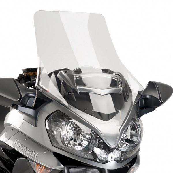 Puig プーチ ツーリングスクリーン カラー：クリア 1400GTR KAWASAKI カワサキ スクリーン 外装_4