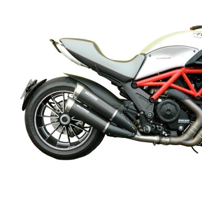 SPARK EXHAUST スパーク マフラー EVO V スリップオンマフラー タイプ：キャタライザー付き DIAVEL (11-16) DUCATI ドゥカティ_1