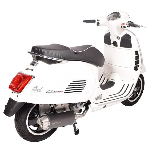 SPARK EXHAUST スパーク マフラー FORCE スリップオンマフラー タイプ：レーシング VESPA GTS 125 (08-15) 250 (05-06) 300 (08-16) FULL SYST. Vespa ベスパ_1