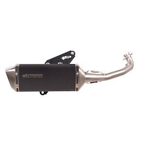 SPARK EXHAUST スパーク マフラー FORCE スリップオンマフラー タイプ：レーシング VESPA GTS 125 (08-15) 250 (05-06) 300 (08-16) FULL SYST. Vespa ベスパ_8