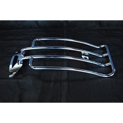 部品屋K\u0026W キャリア FLHT ELECTRA GLIDE STANDARD FLTR ROADGLIDE FLHR 97-05 HARLEY-DAVIDSON ハーレーダビッドソン リアキャリア 外装の画像