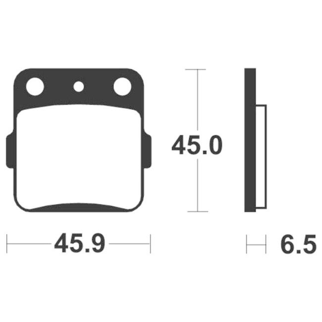 TECNIUM TECNIUM:テクニウム MX／ATV Sintered Metal Brake pads - MO84｜webike02｜02