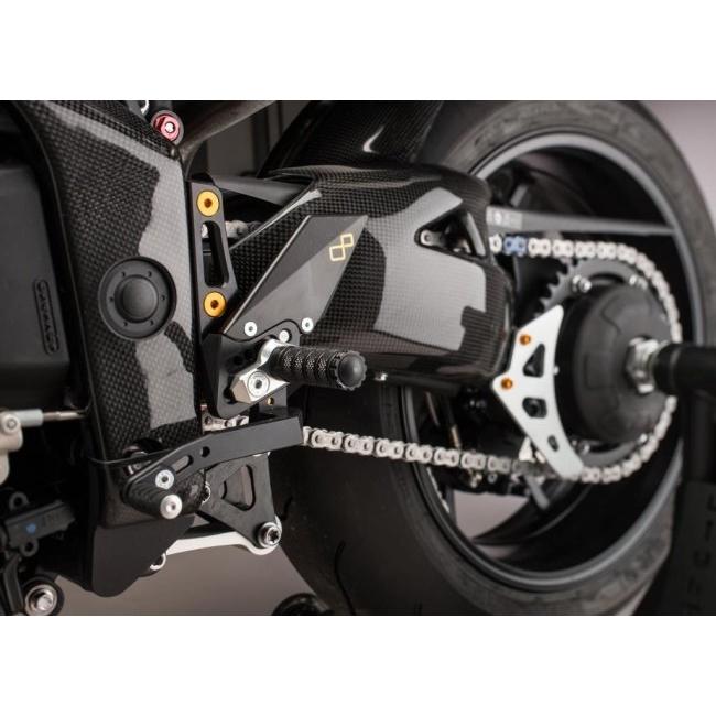 LighTech ライテック フレーム用ボルトキット カラー：ブラック SPEED TRIPLE 1050 TRIUMPH トライアンフ クランクケースボルト エンジンパーツ エンジン