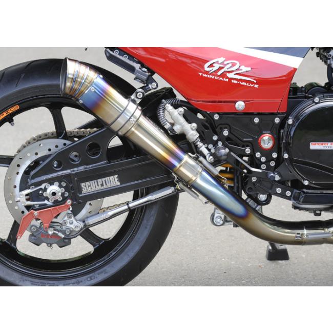 NITRO RACING ナイトロレーシング 4in1 機械曲げチタンEXマフラー GPZ750R GPZ900R KAWASAKI カワサキ フルエキゾーストマフラー マフラー_3