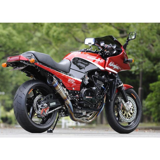 NITRO RACING ナイトロレーシング 4in1 機械曲げチタンEXマフラー GPZ750R GPZ900R KAWASAKI カワサキ フルエキゾーストマフラー マフラー_6