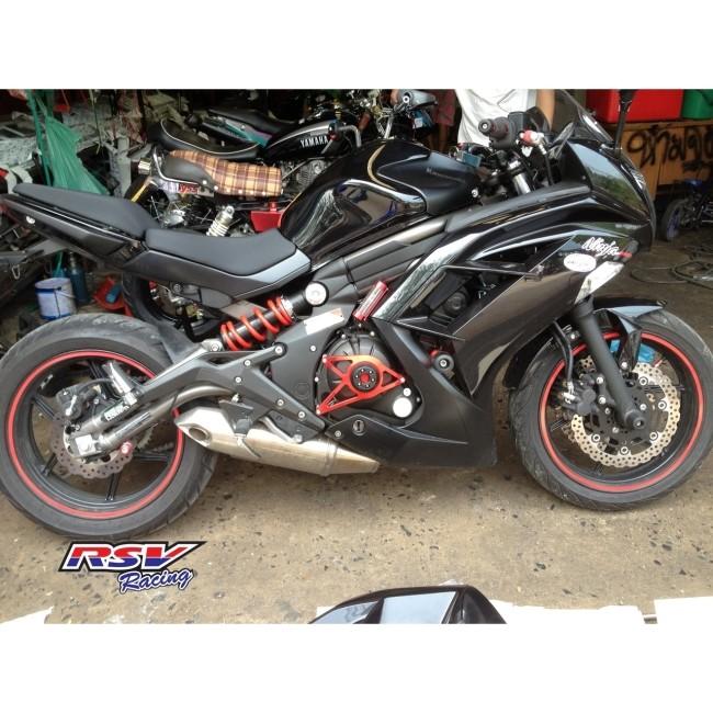 RSV racing アールエスブイレーシング Rearset CBR250-300 カラー：Gray CBR250R CBR300R HONDA ホンダ バックステップ ステップ 足回り_1