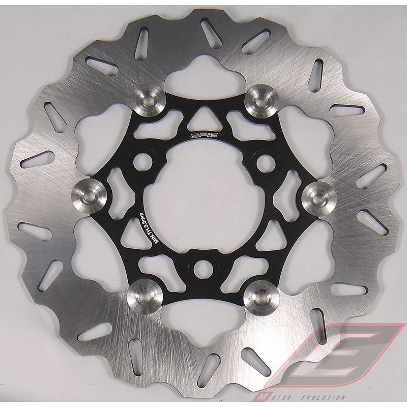 送料込 Epic Epic エピック 2mmウェーブディスクローター カラー Black