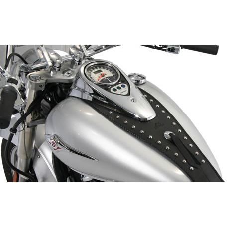 MUSTANG マスタング スタッドタンクビブ  (Studded Tank Bib)【BIB TANK STUD VN900】 VN900B Vulcan Classic 2006 - 2012 VN900D LT KAWASAKI カワサキ 外装_1