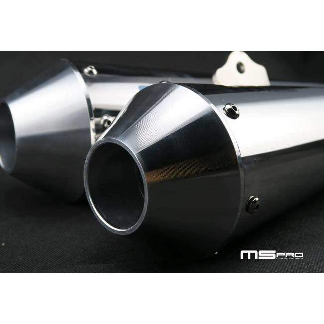 MSPRO エムエスプロ スリップオンサイレサー 素材：ステンレス T100 TRIUMPH トライアンフ スリップオンマフラー マフラー_2