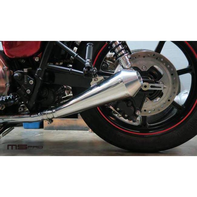 MSPRO エムエスプロ スリップオンサイレサー 素材：ステンレス T100 TRIUMPH トライアンフ スリップオンマフラー マフラー_3