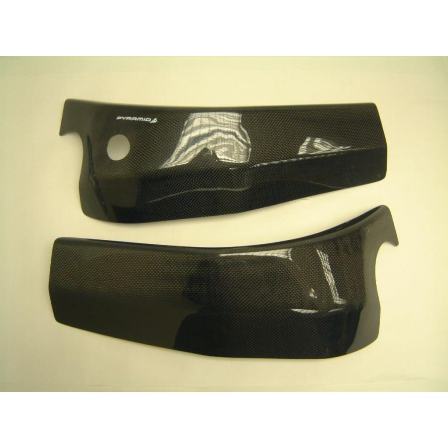 PYRAMID PLASTICS - Pyramid Plastics 金字塔可塑性物質 炭素・枠組み・取りまかなう(CARBON FRAME COVERS) ZX9 2002-2003 KAWASAKI カワサキ 枠組み取りまかなう 枠組み 車、バイク、自転車-外装パーツ-フレームカバー