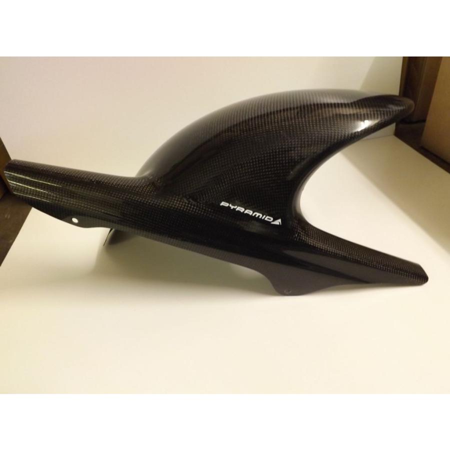 PYRAMID PLASTICS - Pyramid Plastics 金字塔可塑性物質 後押しどろ除け(Hugger) 手あい：WHITE CB600F Hornet 2005-2006 HONDA ホンダ 後押しどろ除け どろ除けかかわり合い 飾りつけ 車、バイク、自転車-バイク-リアフェンダー
