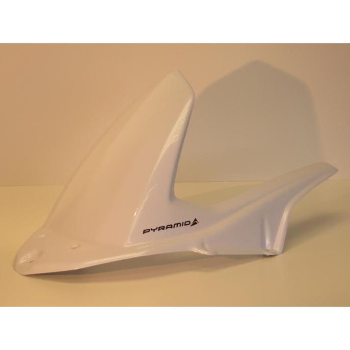 Pyramid Plastics ピラミッドプラスチック パール・スターダスト・ホワイト・リアフェンダー(Pearl Stardust White Hugger) ER6 KAWASAKI カワサキ 外装