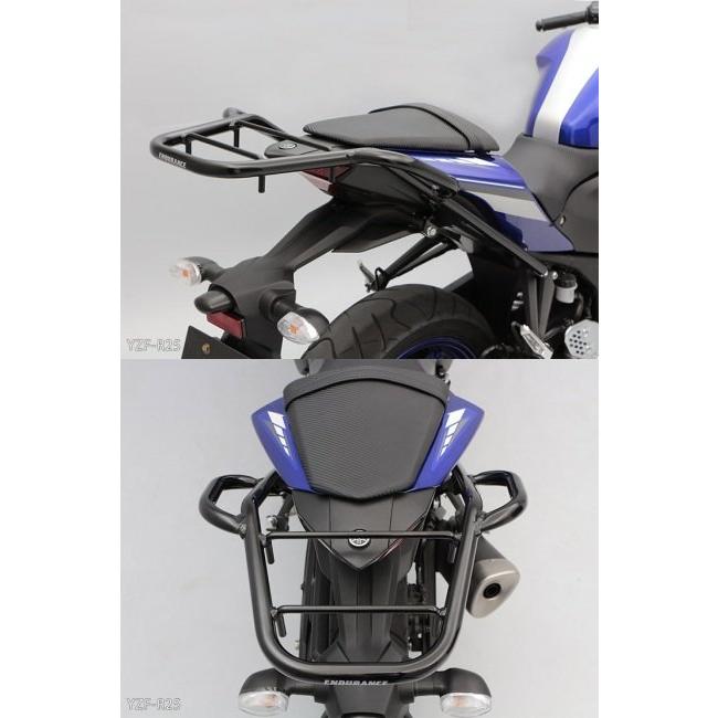 リアキャリア MT-25 MT-03 バイク MT-25/MT-03 20-24 MONOLOCK対応トップケース用 リアキャリア