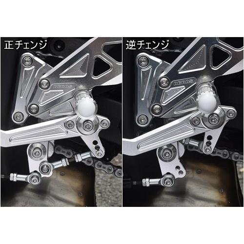 AGRAS アグラス バックステップ ステップバータイプ：MFJ-A / アルマイトカラー：シルバー ステップバーエンドカラー：ホワイト ZX-10R KAWASAKI カワサキ | Agras | 02