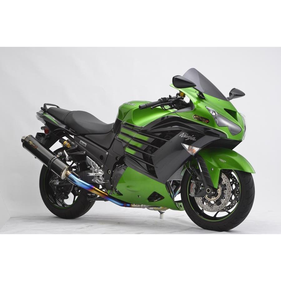 NOJIMA ノジマ DLCチタン フルエキゾースト ZX-14R HG KAWASAKI カワサキ フルエキゾーストマフラー マフラー | ノジマエンジニアリング | 02