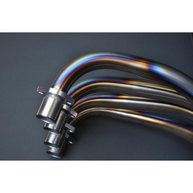 POWER BUILDER パワービルダー 手曲げメガホンマフラー Z KAWASAKI