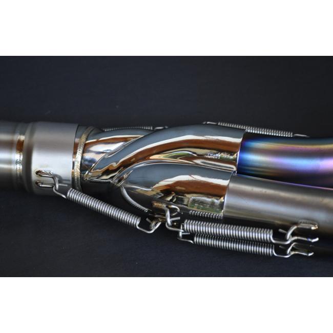 POWER BUILDER パワービルダー 手曲げメガホンマフラー Z