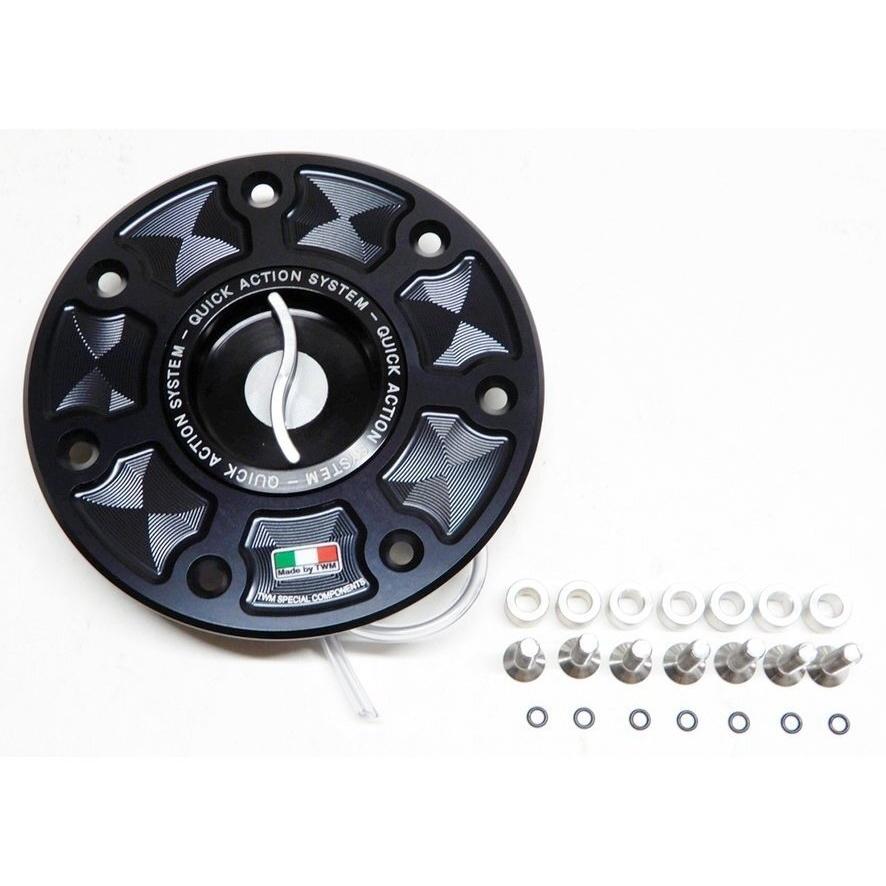 TWM ティーダブリューエム タンクキャップ ツマミカラー：レッド