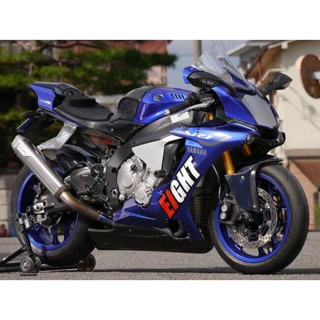 YZF-R1 綾織カーボンリアフェンダー EIGHT(才谷屋) エイト(サイタニヤ) リアフェンダー 素材：カーボン綾織