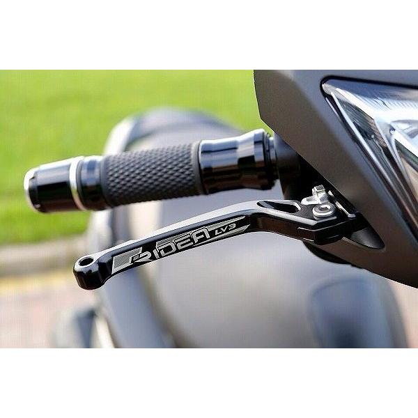RIDEA リデア ノブアジャストブレーキレバー カラー：チタン アドレスV125 SUZUKI スズキ ブレーキレバー ハンドル周辺パーツ ハンドル | RIDEA | 02
