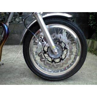 BORE ACE ボアエース フロントキャリパーサポート カラー：シルバー / 使用箇所：クラッチ側 SR YAMAHA ヤマハ キャリパーサポート・ブラケット ブレーキの画像
