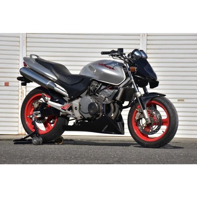 ホーネット250 HORNET 250 ACP アンダーカウル ステー付き EIGHT(才谷屋) エイト(サイタニヤ) アンダーカウル タイプ：カーボン
