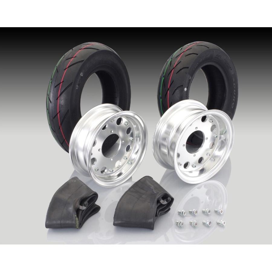 KITACO ホイール モンキー　8インチ KITACO キタコ アルミホイール入門セット (スタンダード＆ワイド