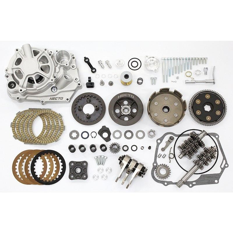 CD90(モンキー)クラッチカバーと付属品セット NECTO ネクト 乾式クラッチ フルキット CD90クランクケース用